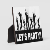 "LET'S PARTY"-DANCERS FOTOPLAAT (Voorkant)