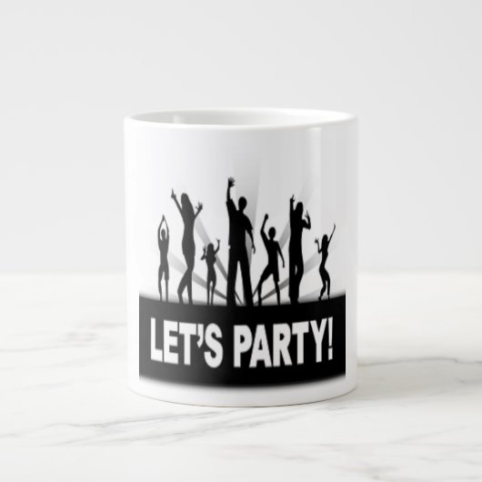 "LET'S PARTY"-DANCERS GROTE KOFFIEKOP (Voorkant)