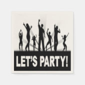 "LET'S PARTY"-DANCERS SERVETTEN (Voorkant)