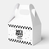 Let's Party Happy Dude Birthday Bedankdoosjes (Achterkant)