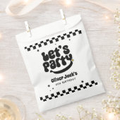 Let's Party Happy Dude Birthday Bedankzakje (Geknipt)
