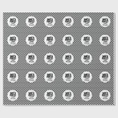 Let's Party Happy Dude Birthday Cadeaupapier (Vlak)