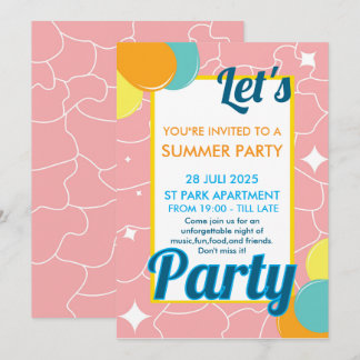 let's party kaart