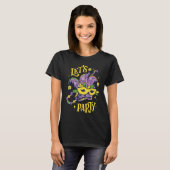 Let's Party Mardi Gras Party Parade Shenanigans Ca T-shirt (Voorkant volledig)