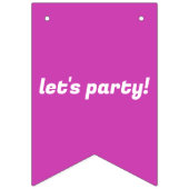 let's party! olifant vlaggetjes (Tweede vlag)