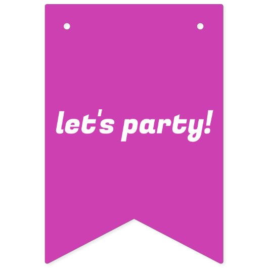 let's party! olifant vlaggetjes (Tweede vlag)