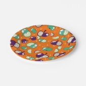 🍏 Let's Party Started - Apple in het sinaasappel Papieren Bordje (Gekanteld)