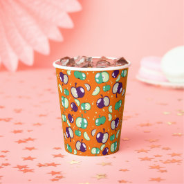 Let's Party Started – Pop Apple op Oranje Papieren Bekers