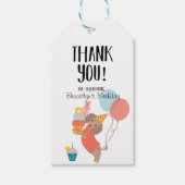 Let's Paw-ty, Dog Birthday, Puppy Party Cadeaulabel (Voorkant)