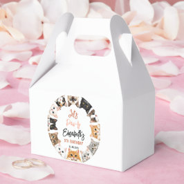 Let's Pawty Cat 5th Birthday | Custom Birthday Kid Bedankdoosjes