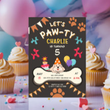 Lets Pawty Puppy Dog Verjaardagsfeestje