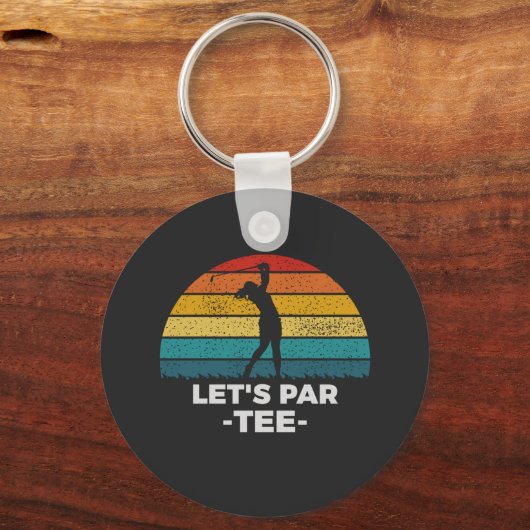 let's per tee sleutelhanger (Voorkant)