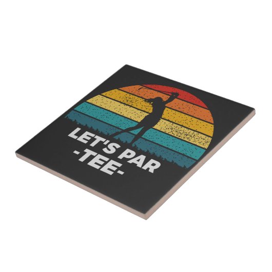 let's per tee tegeltje (Zijkant)