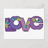 Let's Plant Love in The World Feestdagenkaart (Voorkant)