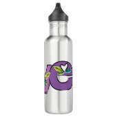 Let's Plant Love in The World Waterfles (Rechts)