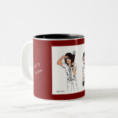 Let's Play Ball mug Tweekleurige Koffiemok (Voorkant links)