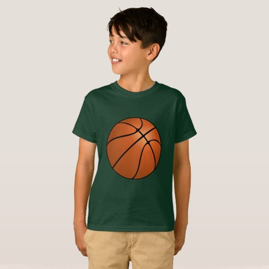 Let's Play! Basketball Sports T-shirt (Voorkant volledig)