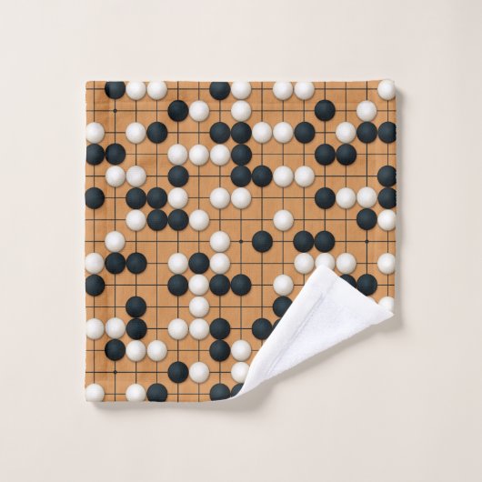 Let's Play Go (kleinschalig) Bad Handdoek (Wasdoekje)