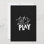 let's play kaart (Voorkant)