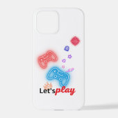 Let's play phone case iPhone hoesje (Achterkant)