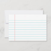 Let's Play Playdate Invitation Kaart (Achterkant)