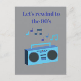 Let's rewind to the 90's briefkaart