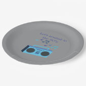 Let's rewind to the 90's papieren bordje (Gekanteld)