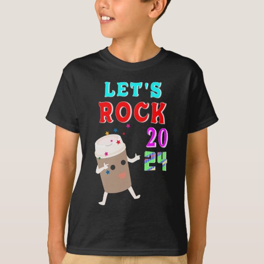 Let's Rock 2024 T-shirt (Voorkant)