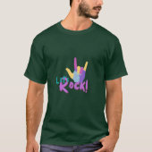 Lets Rock gift T-shirt (Voorkant)