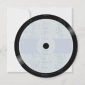 Let's Rock  LP Gitaar Muziek Mannen Verjaardag Kaart (Achterkant)