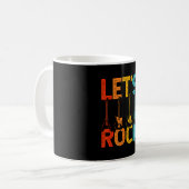 Let's Rock op Roll Gitaar Koffiemok (Voorkant links)