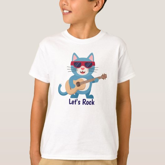 Let's Rock T-Shirt (Voorkant)