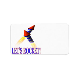 Lets Rocket Etiket