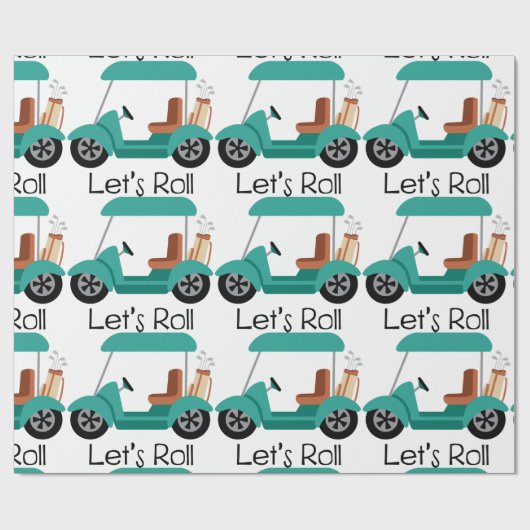 Lets Roll Cadeaupapier (Vlak)