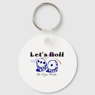 Let's Roll - Las Vegas Sleutelhanger