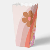 Let's Roll Retro Groovy Roller Schaats Verjaardag  Bedankdoosjes (Achterkant)