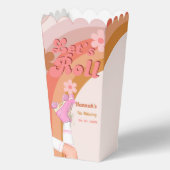 Let's Roll Retro Groovy Roller Schaats Verjaardag  Bedankdoosjes (Voorkant)