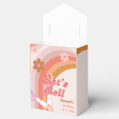 Let's Roll Retro Groovy Roller Schaats Verjaardag  Bedankdoosjes (Geopend)