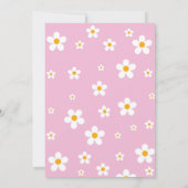 Let's Roll Rollerskate Vibe Retro Groovy Jaren 70 Kaart (Achterkant)