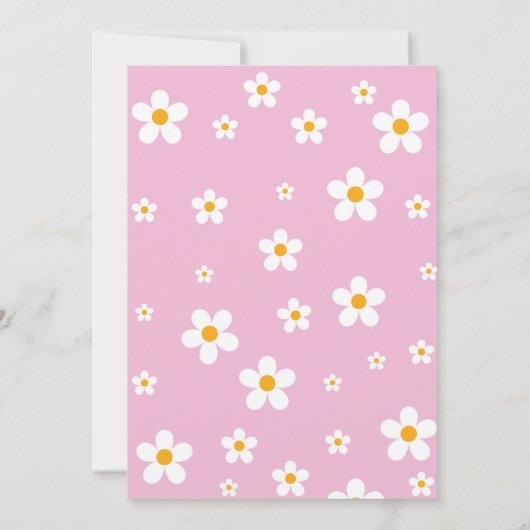 Let's Roll Rollerskate Vibe Retro Groovy Jaren 70 Kaart (Achterkant)