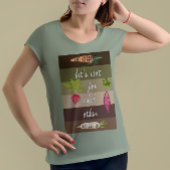 Let's Root voor Elkaar Tuinieren T-Shirt -Plant