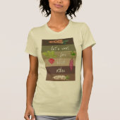 Let's Root voor Elkaar Tuinieren T-Shirt -Plant (Voorkant)