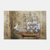 Lets Sail Away - Nautical Deurmat (Voorkant)