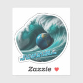 let's save our planet for the future generation sticker (Vel)