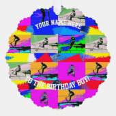 Lets Scoot - Stunt Scooter Rider Ornament Kaart (Voorkant)