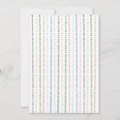 Let's Shellabrate Seashell Bridal Shower Kaart (Achterkant)