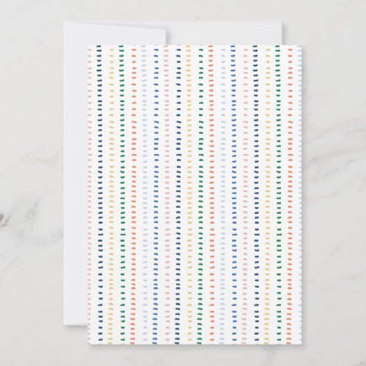 Let's Shellabrate Seashell Bridal Shower Kaart (Achterkant)