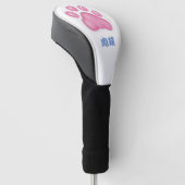 Let's smash it with a cat's paw ! golfheadcover (Schuin)