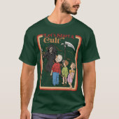 Lets Start a Cult Weird Ironic Savagehrowback boy T-shirt (Voorkant)