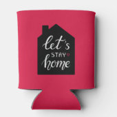 Let's Stay Home 2 Blikjeskoeler (Achterkant)